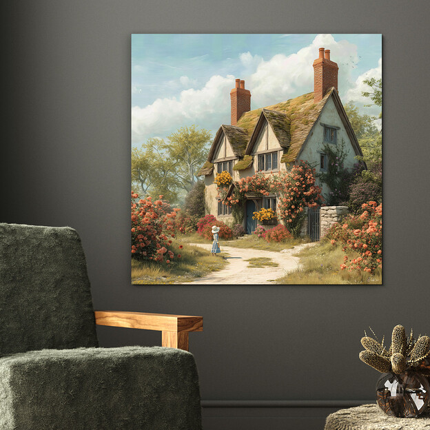 Vintage picture - House of Roses