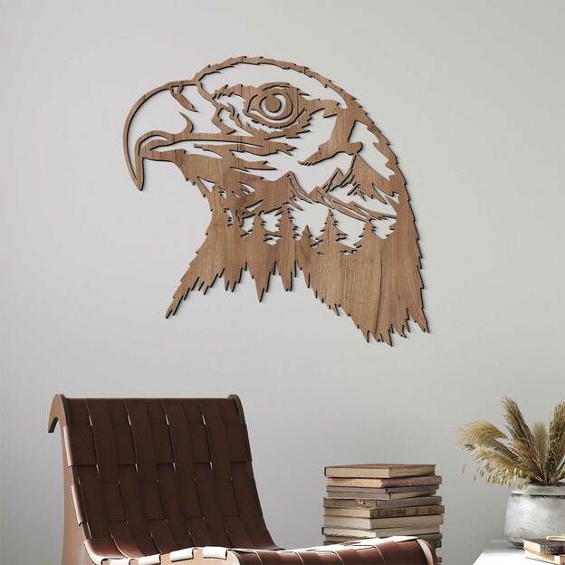 Wooden Wall Art - Eagle