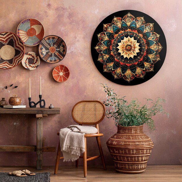 Wooden Wall Art - Escher Mandala