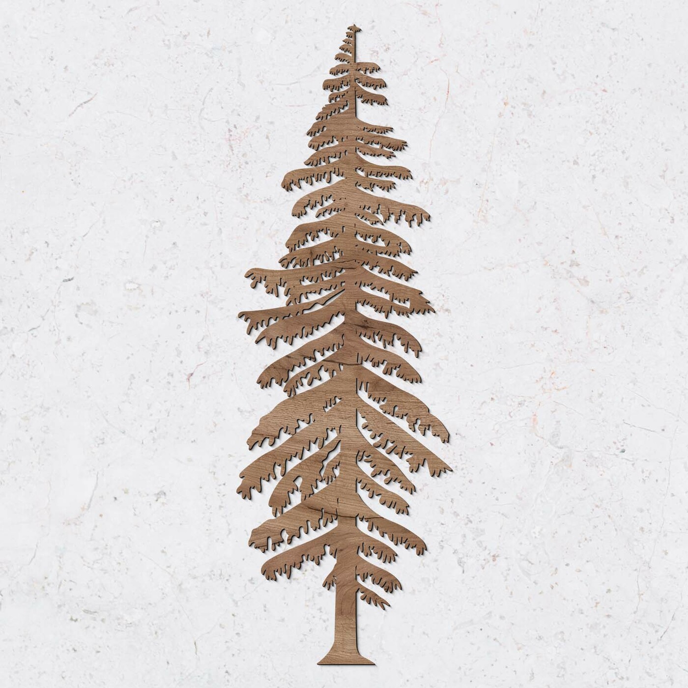 Large Tree on the Wall - Spruce | Tobacco Oak