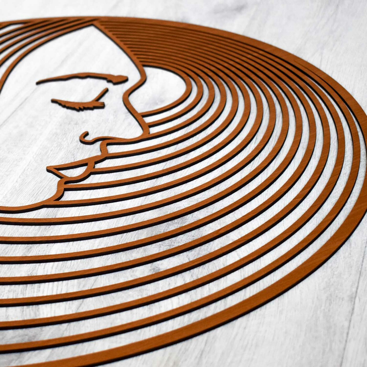 Exclusive Wooden Wall Art - Vydia | Cherry