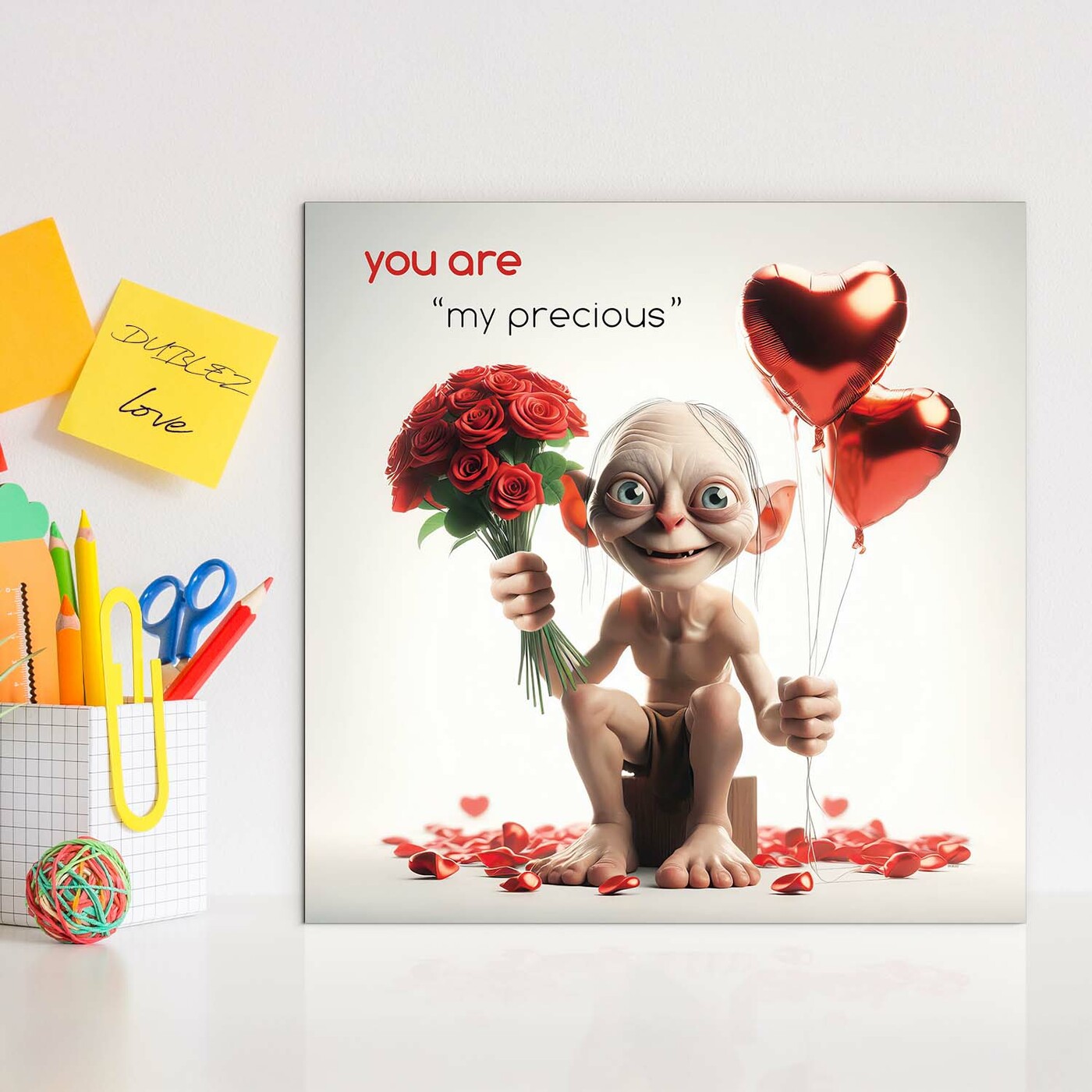 Wooden Wall Art - The Lord of the Rings - Gollum