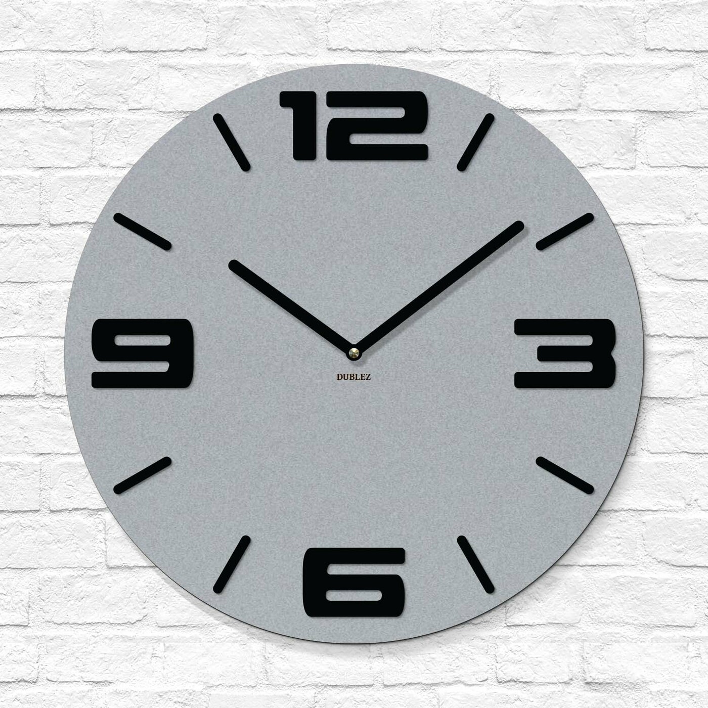 Nagy falióra a nappaliba - Numero | Ezüst