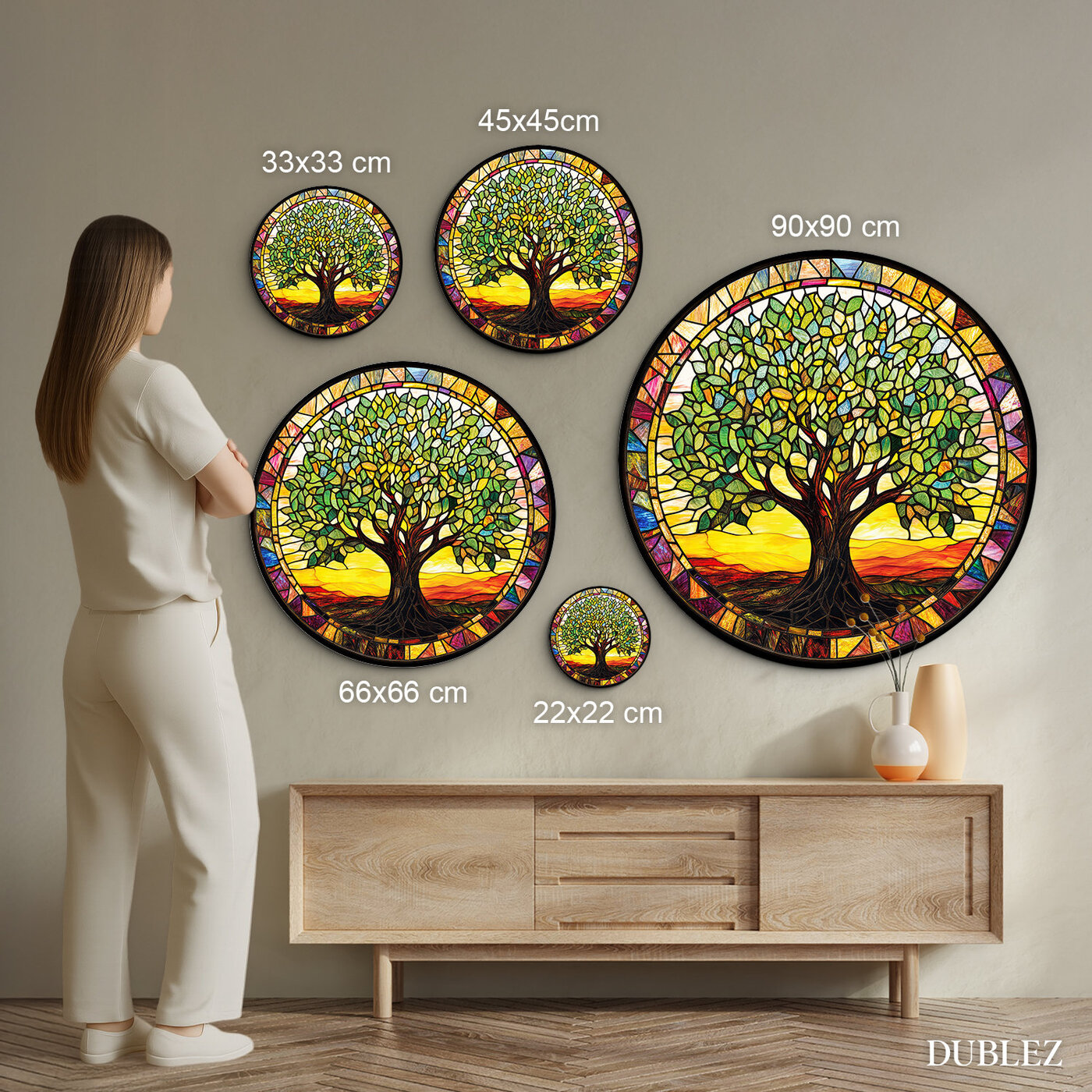 Colorful Wall Art - Tree of Life