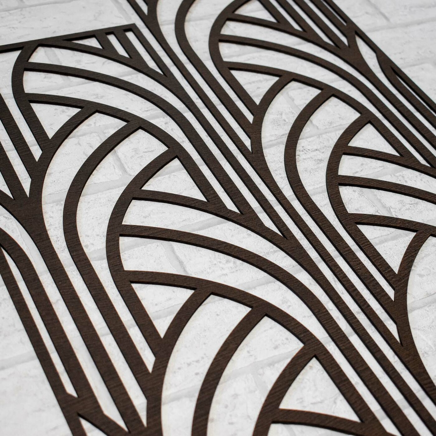 2-piece Decorative Panel - Encounter | Wenge