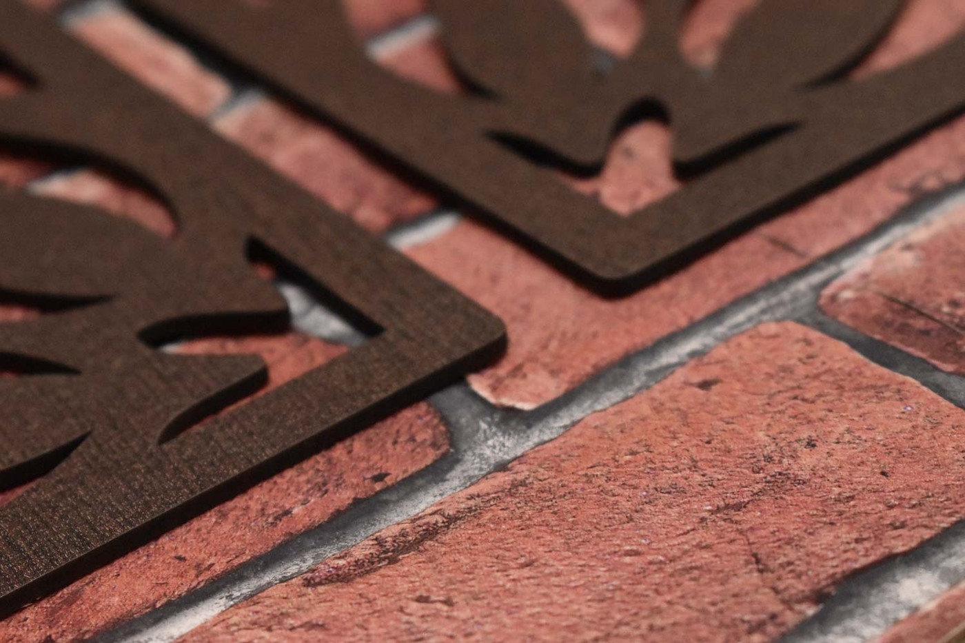 Half Mandala above the Bed - Ornament | Wenge