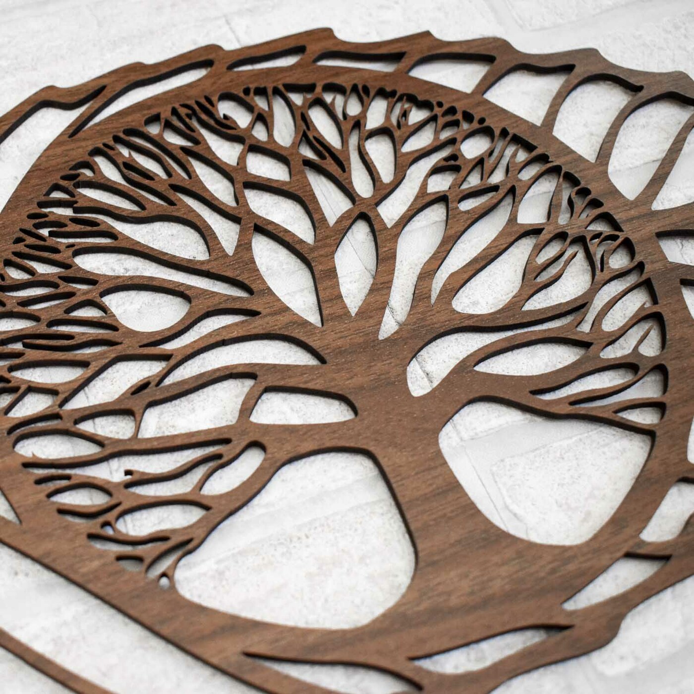 Wooden Decoration - Symbol of Life | Walnut