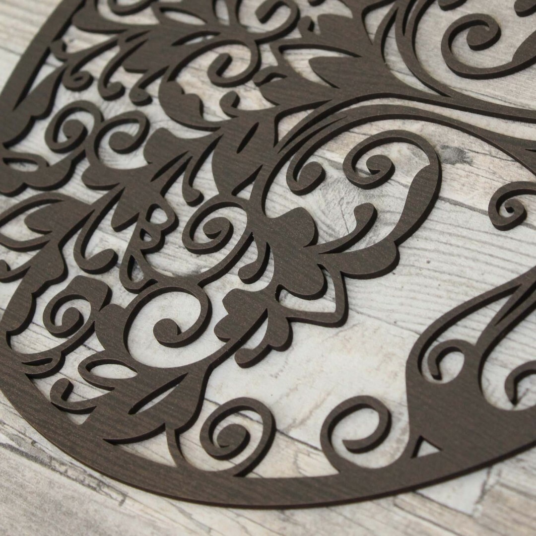Tree of Life Orient - Wooden Decoration | Wenge