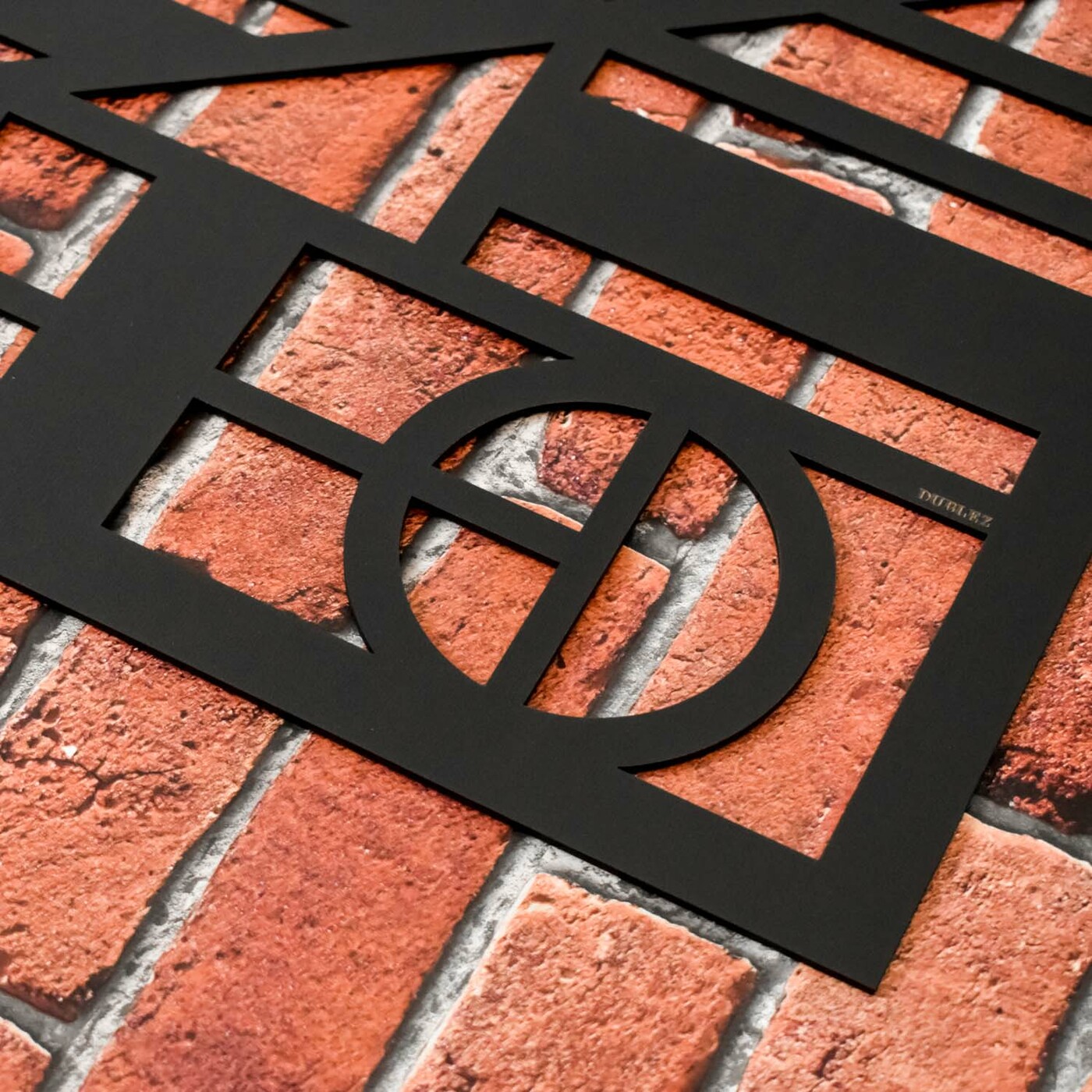 Absztrakt kép - Geometric 2 | Fekete