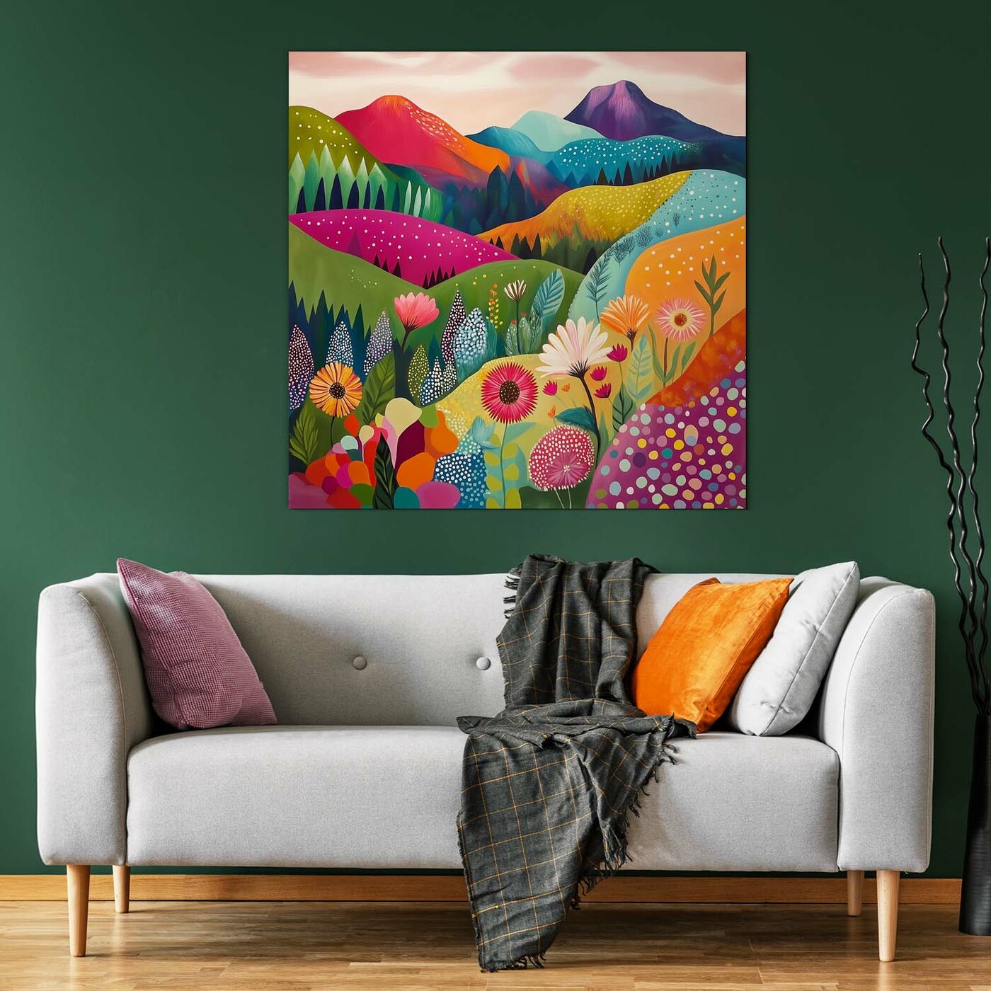 Wall Art - Colorful Landscape