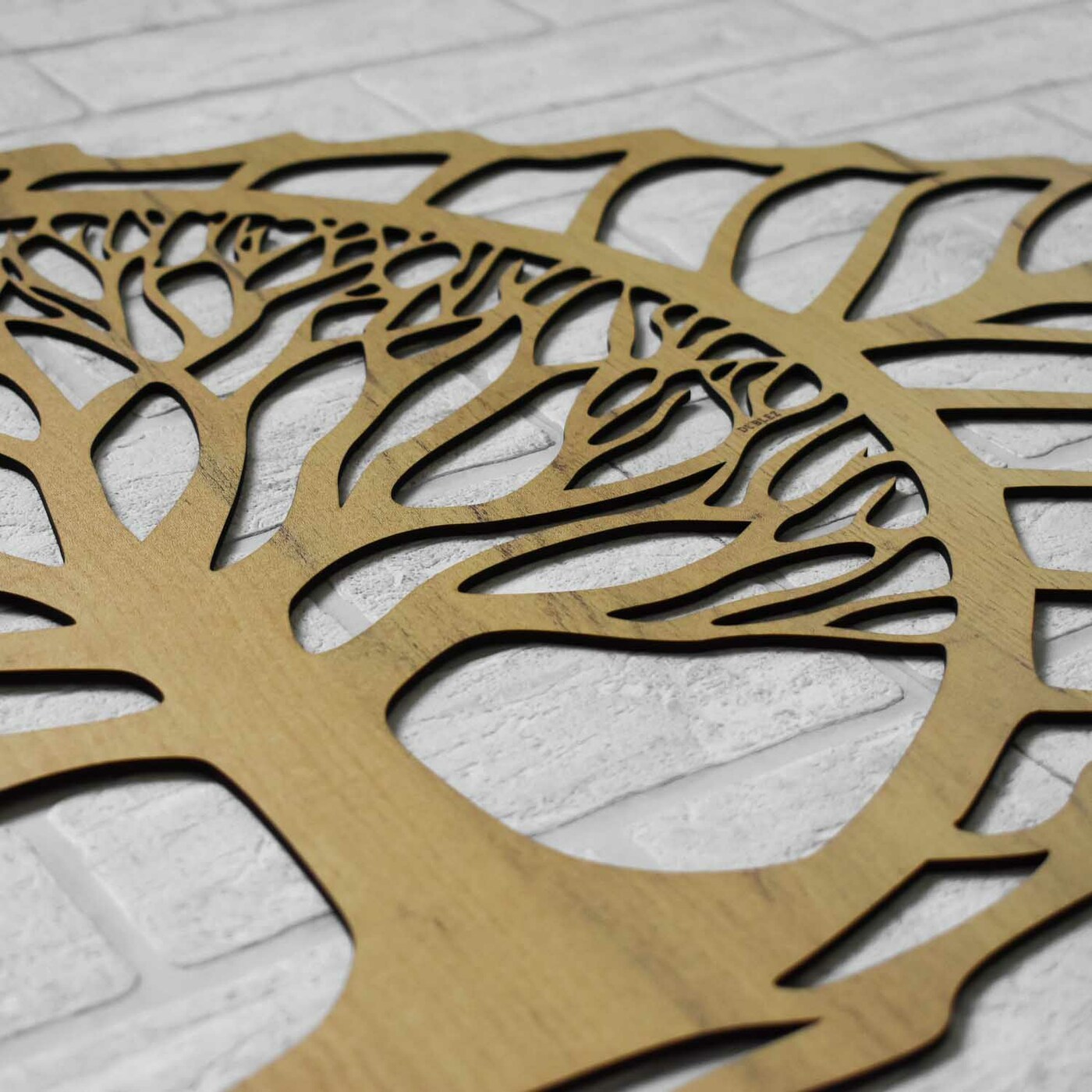 Wooden Decoration - Symbol of Life | Gold Craft Oak