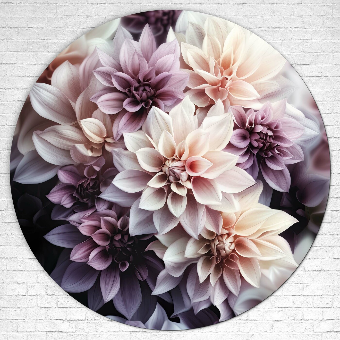 Floral Wall Art - Dahlia