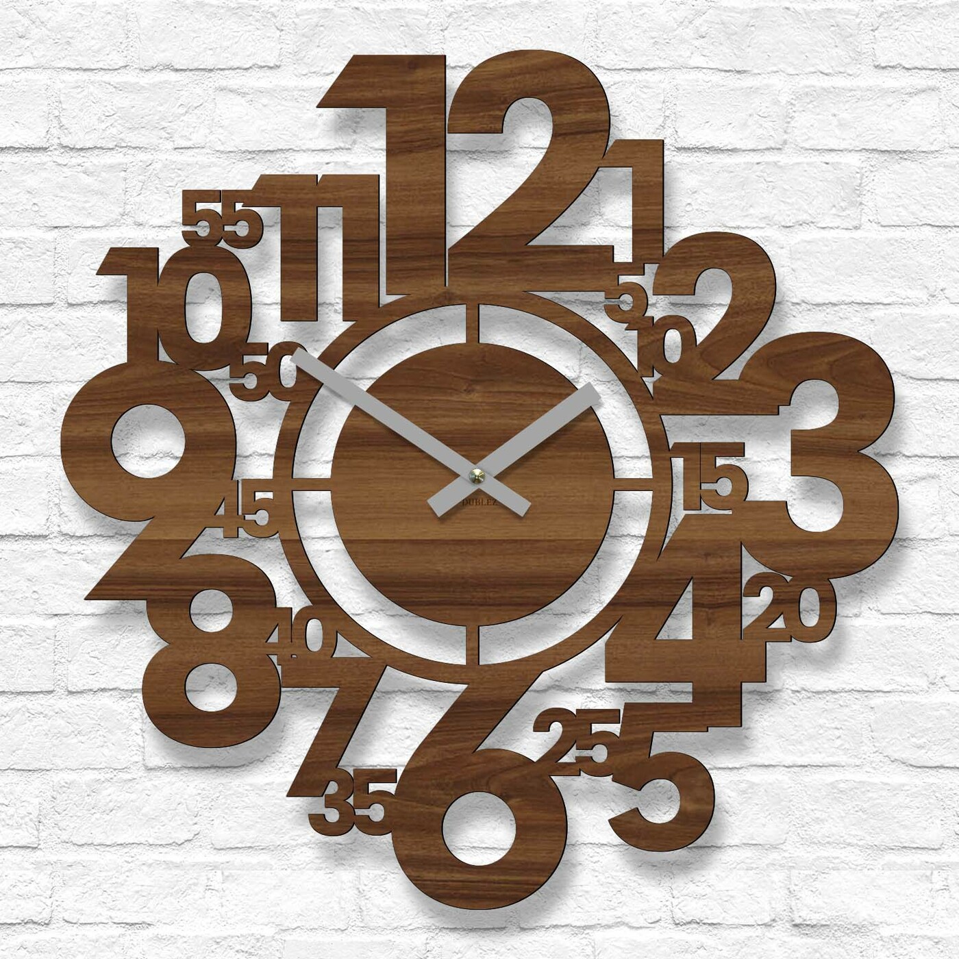 Stílusos mutatós falióra - Heures | Dió