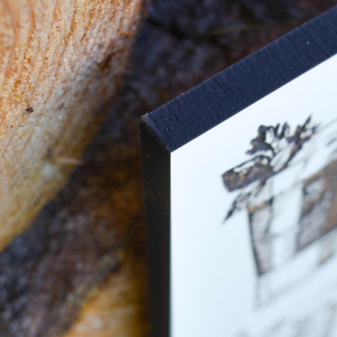 Affordable Wooden Picture for the Kitchen - Drinks | White