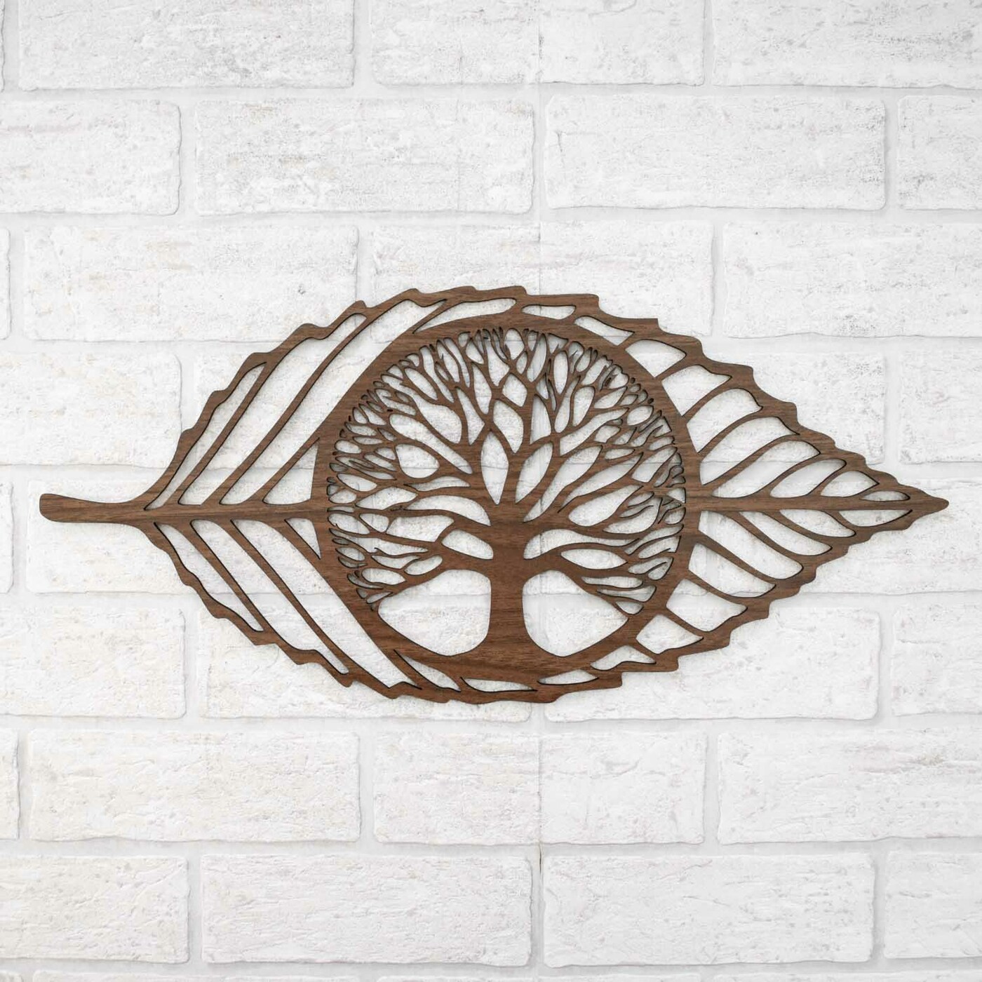 Wooden Decoration - Symbol of Life | Walnut