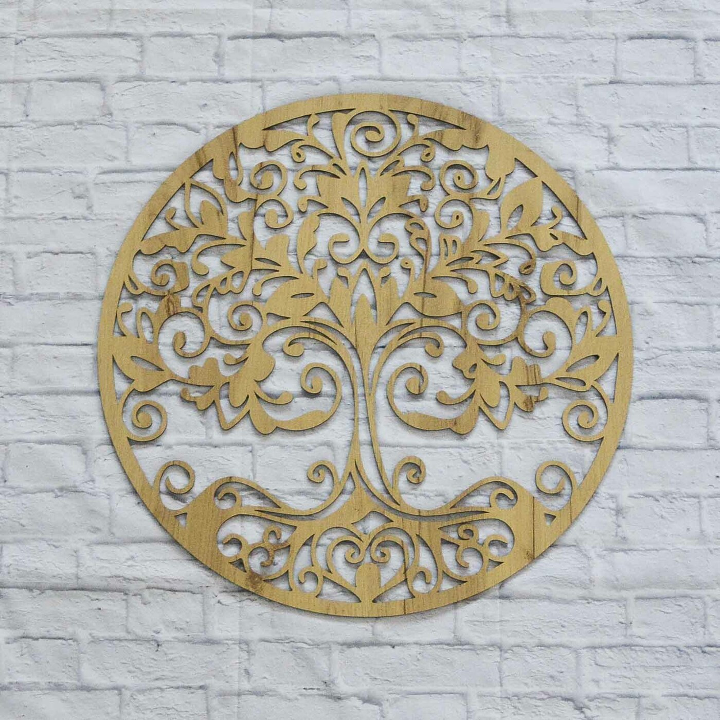 Tree of Life Orient - Wooden Decoration | Gold Craft Oak