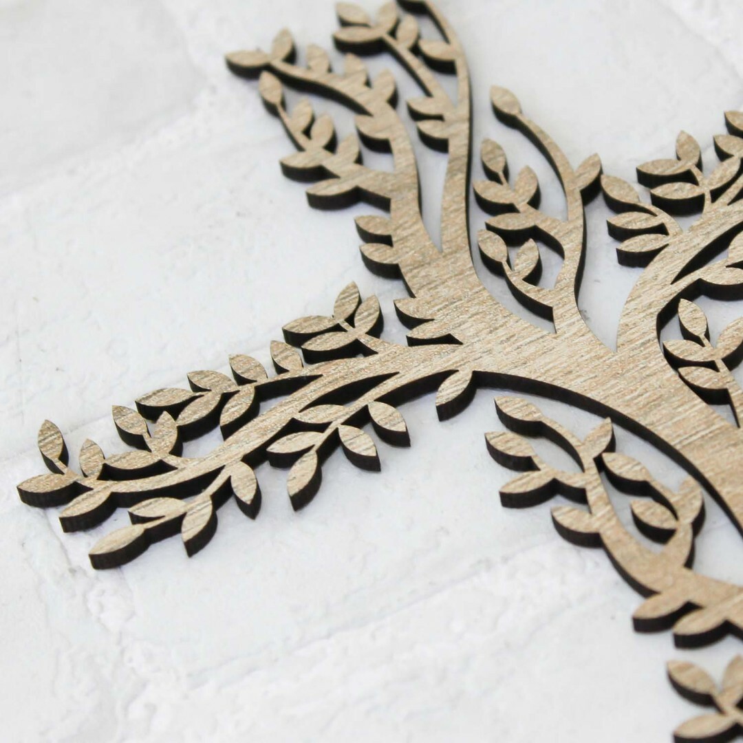 Wooden Cross on the Wall | Oak Sonoma