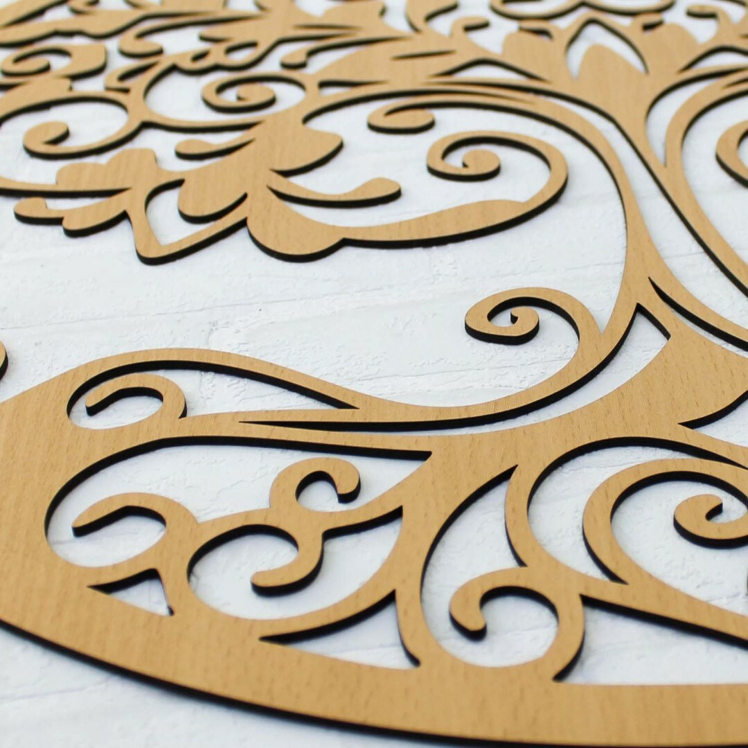 Tree of Life Orient - Wooden Decoration | Beech
