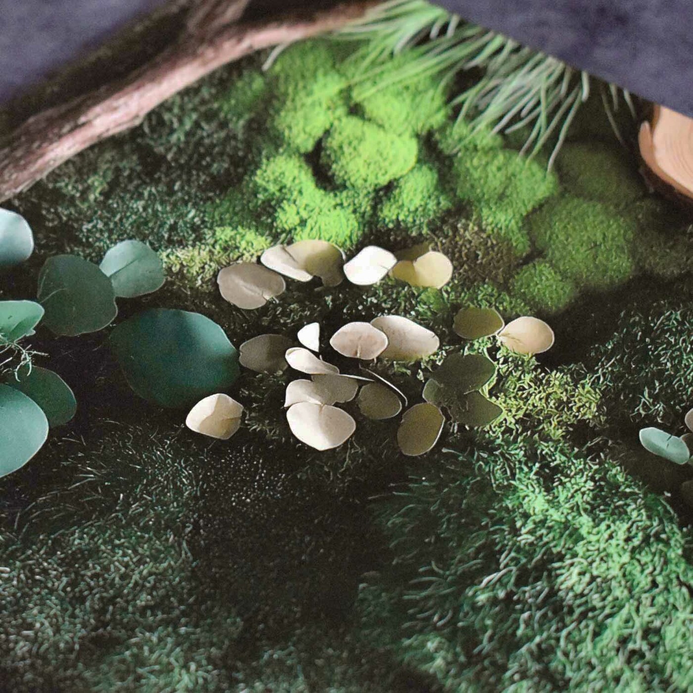 Green Wall Art - Oasis of Moss