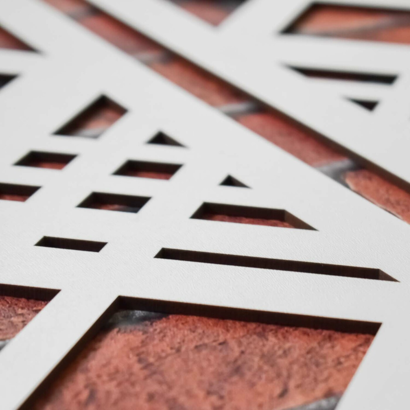 Több részes absztrakt falikép - Space | Fehér