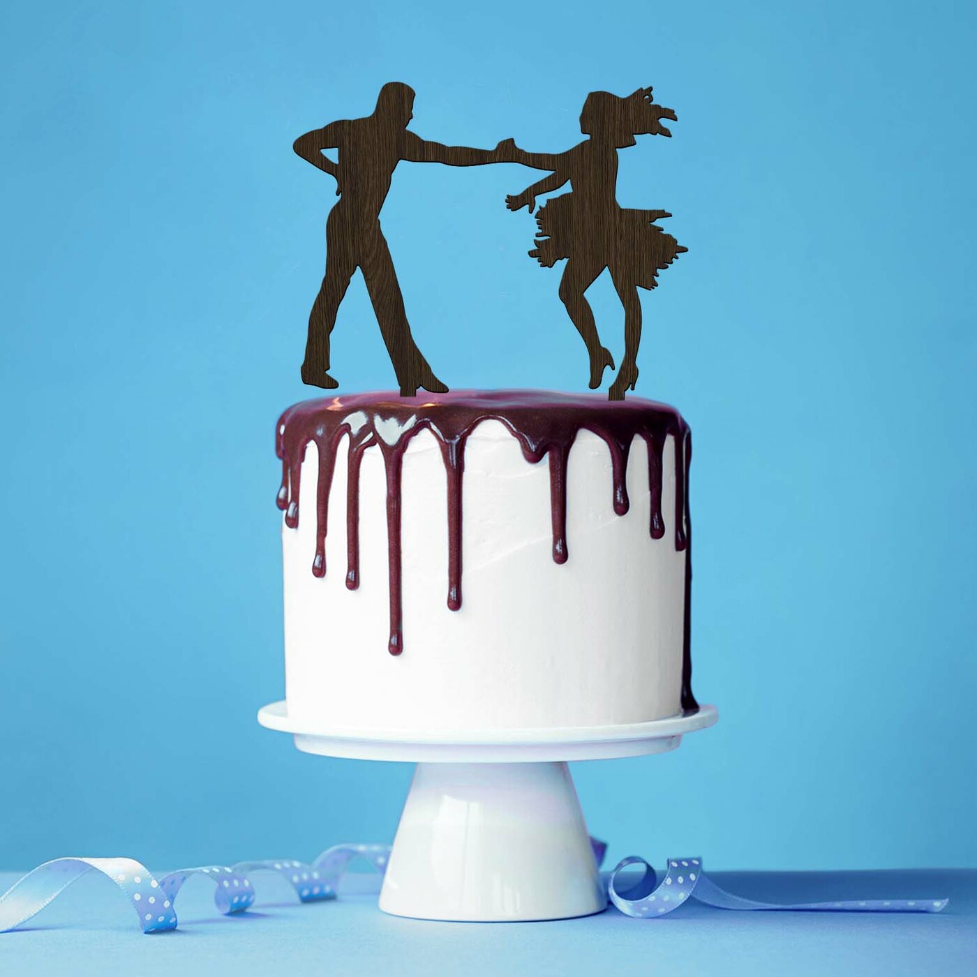 3D fa dísz - Táncosok | Wenge