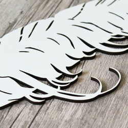 Vintage Home Accessory - Inkwell and Pen | White