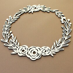 Egész éves fa ajtódísz