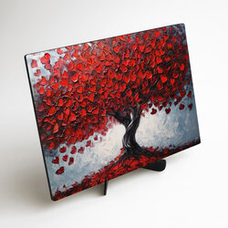 Wooden Wall Art - Heart Tree