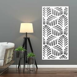 Cut-out Wooden Panel - Nature | White