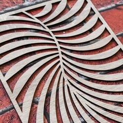 Wooden Wall Art - Leaf | Oak Sonoma