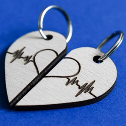 Romantic gift for two - Keychains