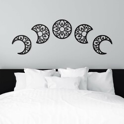 Multi-Part Wooden Picture - Months | Black