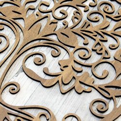 Tree of Life Orient - Wooden Decoration | Walnut