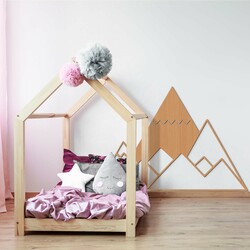 Wall Art - Geometric Mountains | Beech