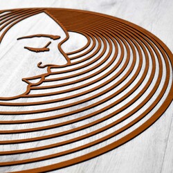 Exclusive Wooden Wall Art - Vydia | Cherry