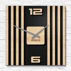 Luxury Wooden Clock - Slats | Maple