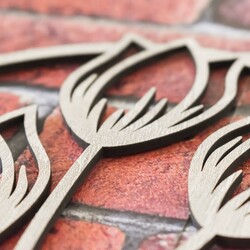 Modern Wall Art for the Kitchen - Flowers | Oak Sonoma