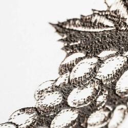 Wooden Wall Art - Mulled Wine | White