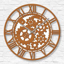 Industrial Wall Clock - Technician | Cherry