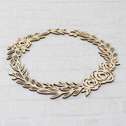 Egész éves fa ajtódísz