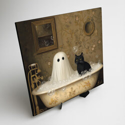 Halloween Wall Art for Kids - Ghost