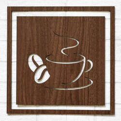 Wooden Kitchen Decor - Coffee | Walnut