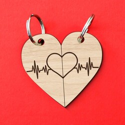 Romantic gift for two - Keychains