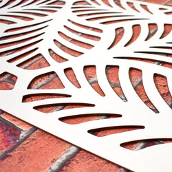 Cut-out Wooden Panel - Nature | White