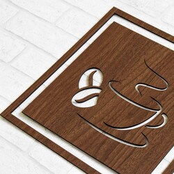 Wooden Kitchen Decor - Coffee | Walnut