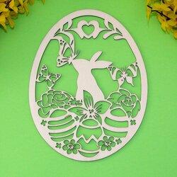 Easter Window Decoration - Bunny