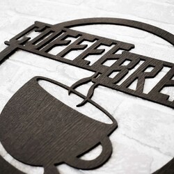 Modern Wall Art for the Kitchen - Coffee Break | Wenge