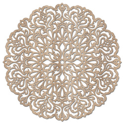 Wooden Mandala Wall Art - Passion | Oak Sonoma