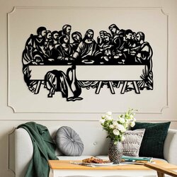 Fakép - Az utolsó vacsora | Fekete