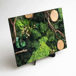 Green Wall Art - Oasis of Moss